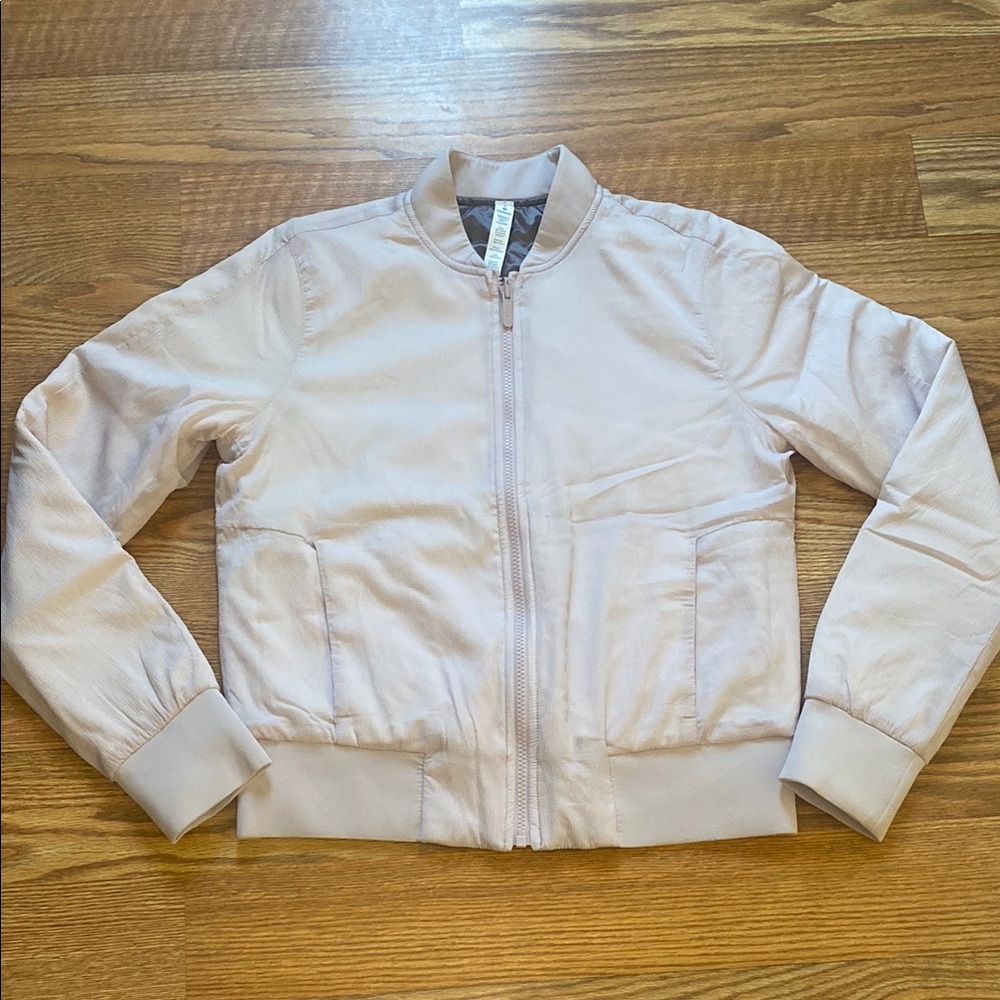 Lululemon Light Purple (Lilac) Reversible Bomber Jacket